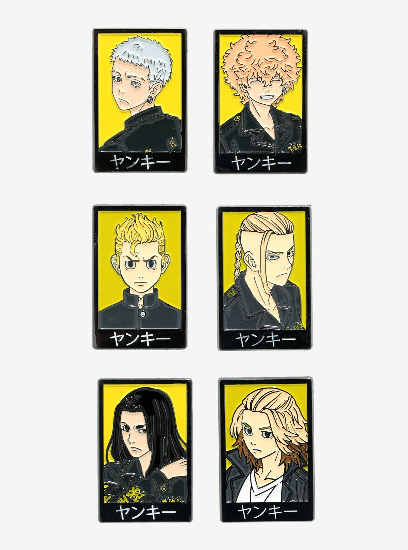 Tokyo Revengers Yellow Blind Box Enamel Pin, , hi-res