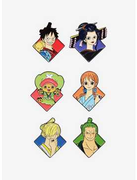 One Piece Wano Country Portrait Blind Bag Enamel Pin, , hi-res