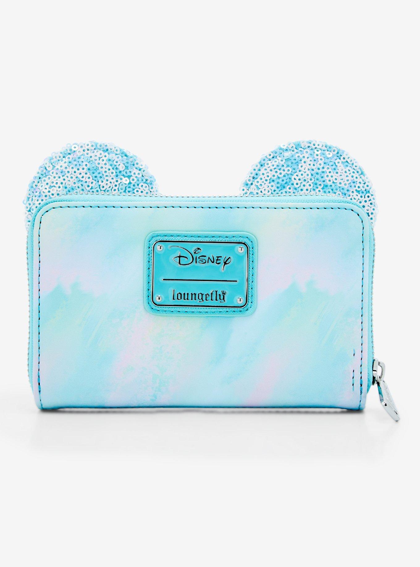 Exclusive - Disney Fall Minnie Mouse Sequin Ombre Zip Around Wallet