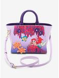 The Little Mermaid Floral Handbag - BoxLunch Exclusive, , hi-res