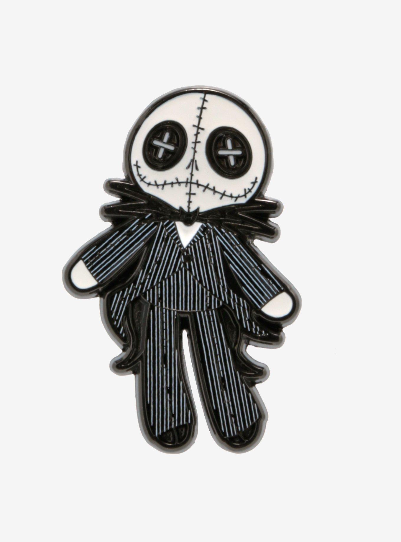 The Nightmare Before Christmas Jack Doll Enamel Pin, , hi-res