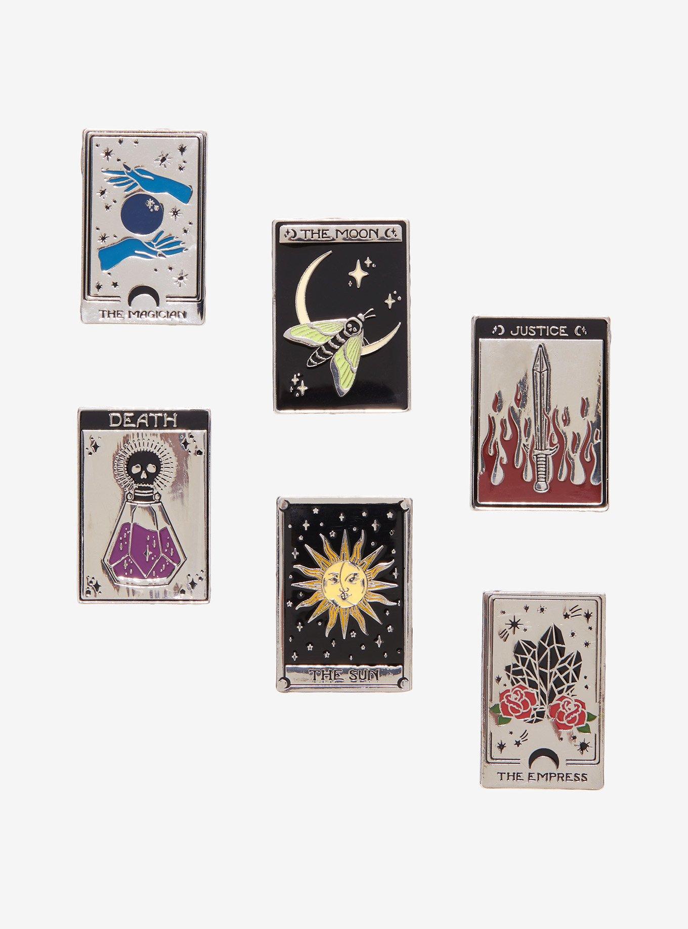 Tarot Card Blind Box Enamel Pin, , hi-res