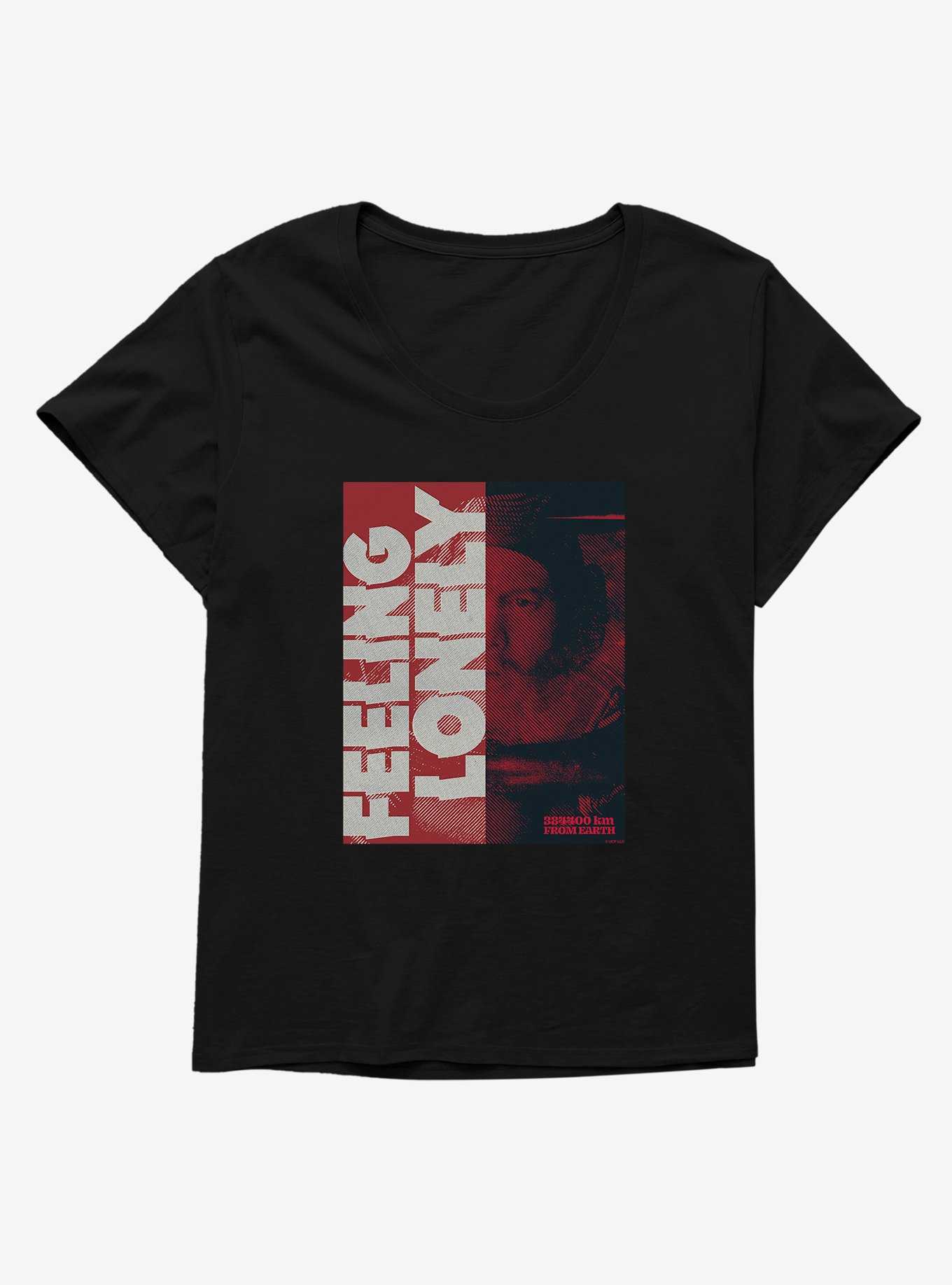 The Umbrella Academy Feeling Lonely Womens T-Shirt Plus Size, , hi-res