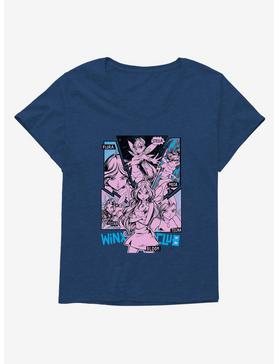 Winx Club Comic Fairies Girl's T-Shirt Plus Size, , hi-res