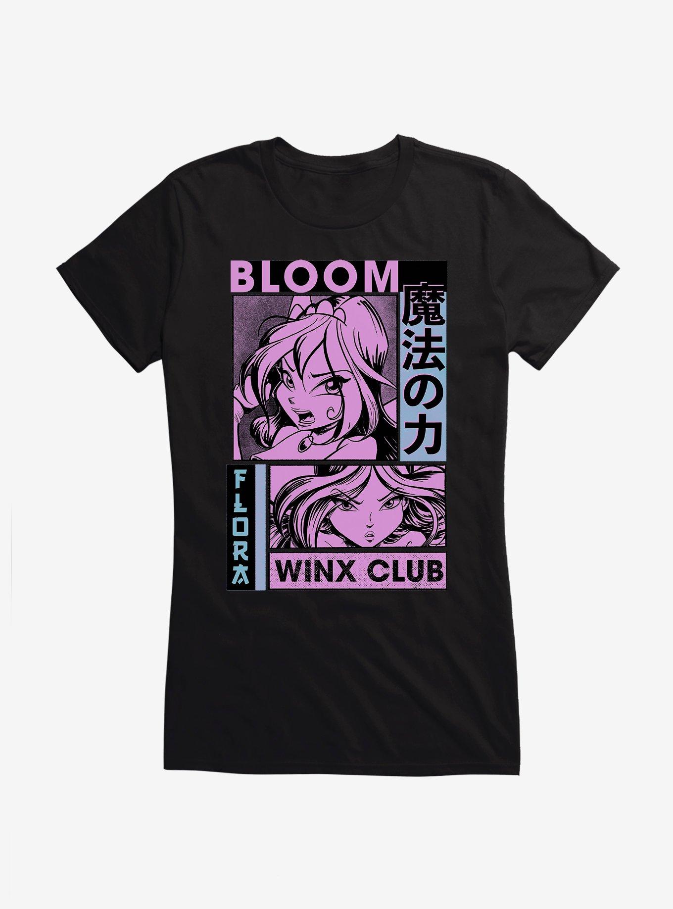 Winx Club Flora & Bloom Comic Girl's T-Shirt