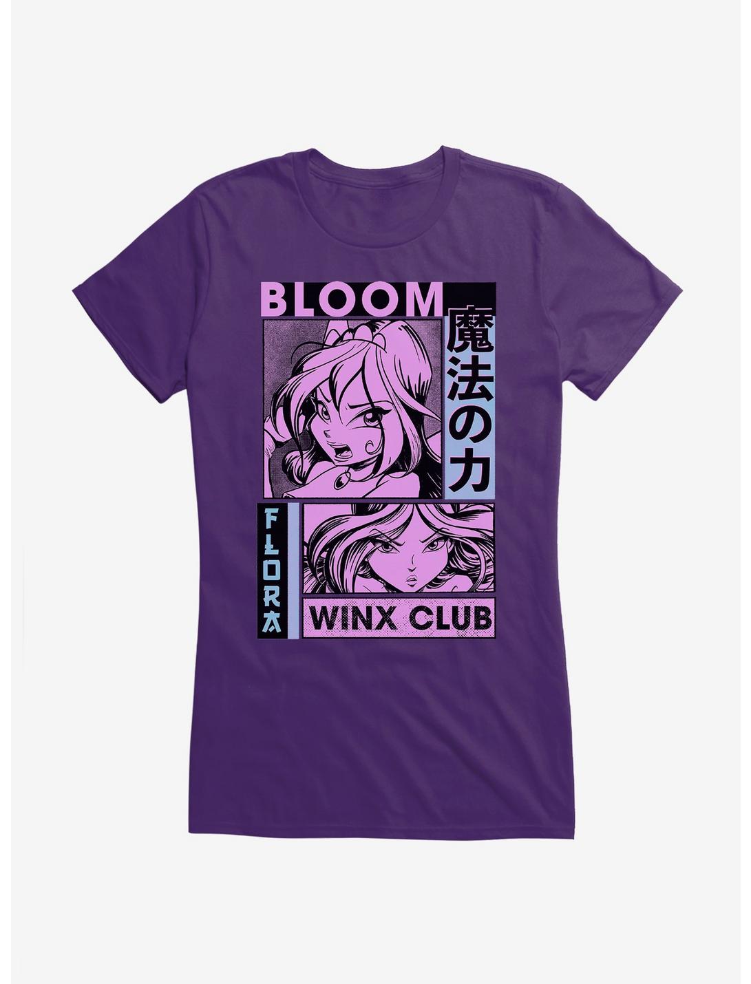Winx Club Flora & Bloom Comic Girl's T-Shirt, , hi-res