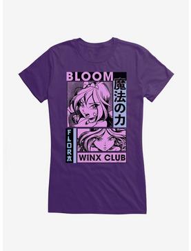 Winx Club Flora & Bloom Comic Girl's T-Shirt, , hi-res