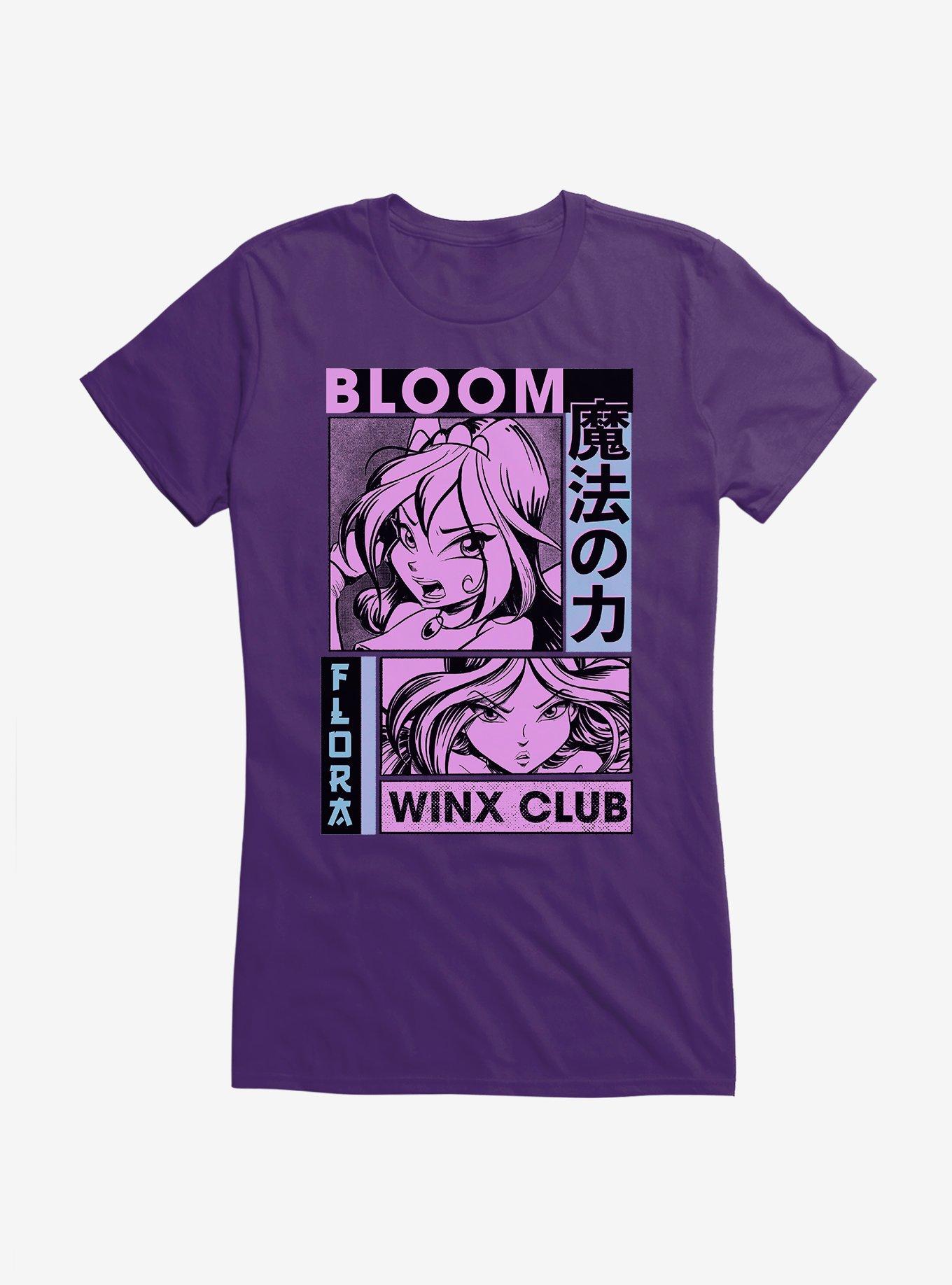 Winx Club Flora & Bloom Comic Girl's T-Shirt, , hi-res