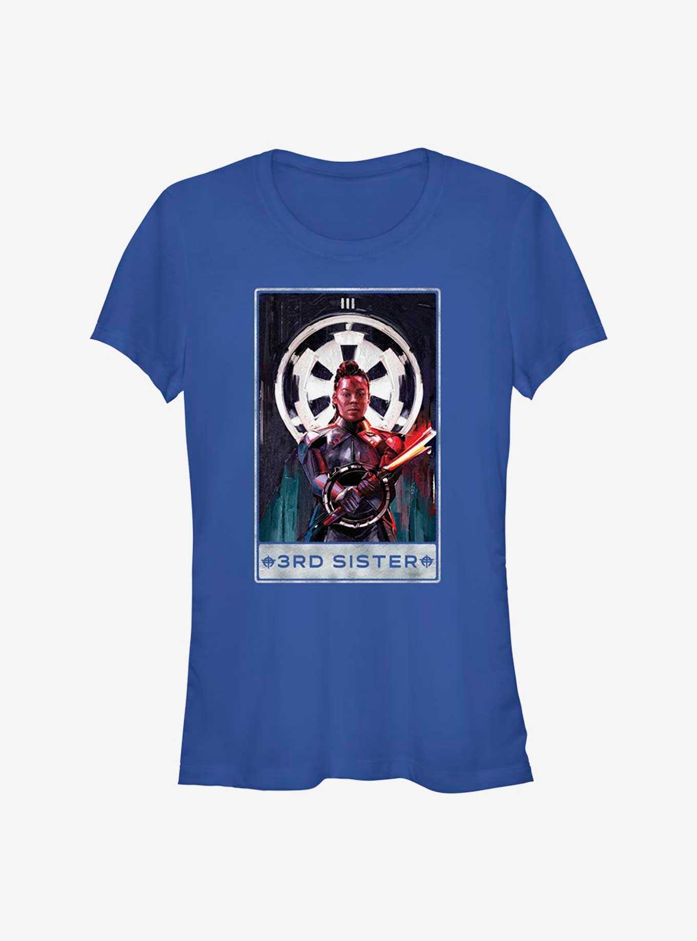 Star Wars Obi-Wan Kenobi Sister Tarot Card Girls T-Shirt, , hi-res
