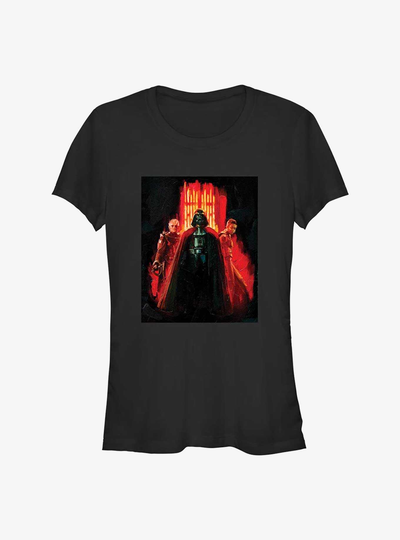 Star Wars Obi-Wan Kenobi Vader Crew Painting Girls T-Shirt, , hi-res