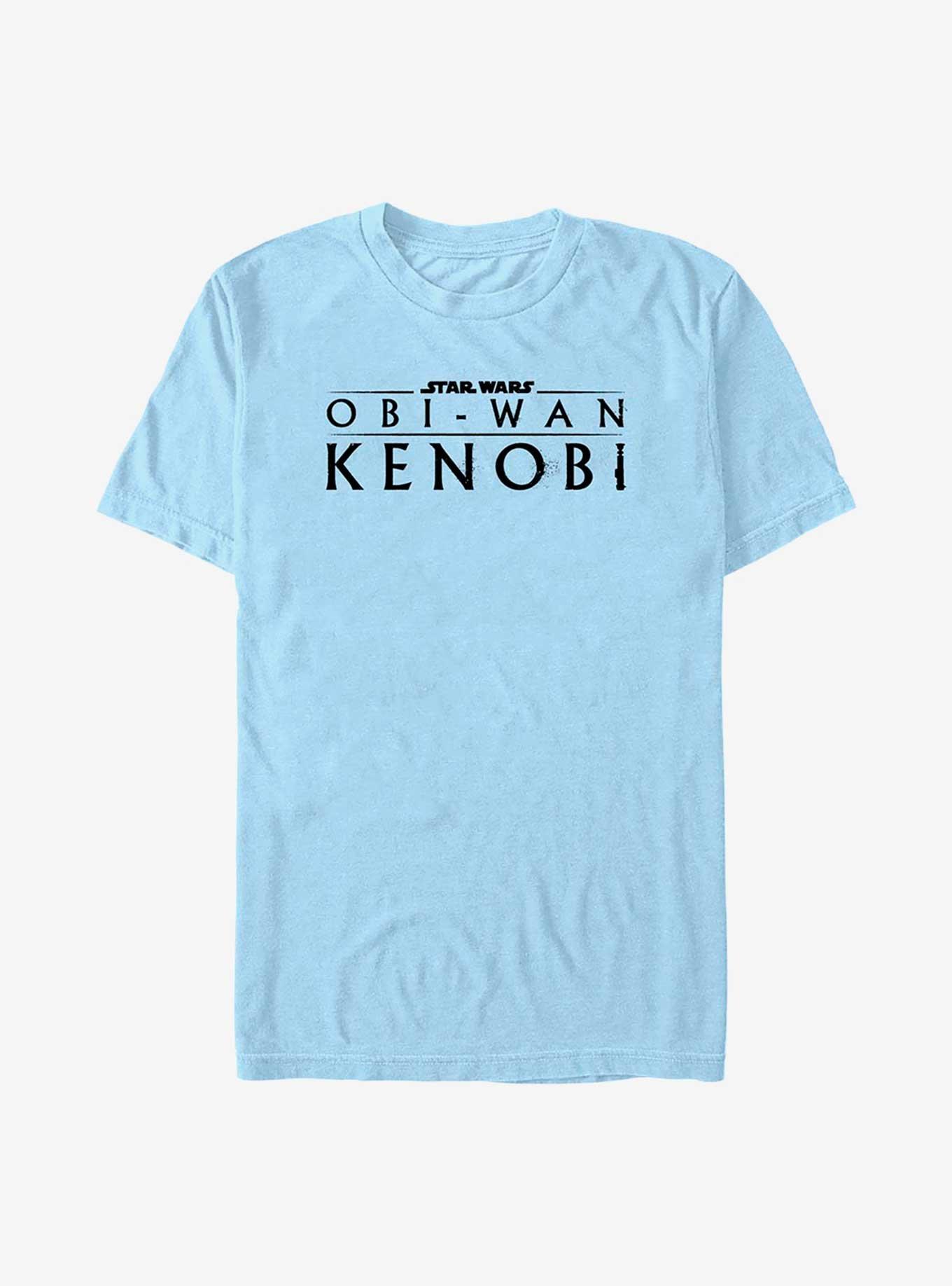 Star Wars Obi-Wan Kenobi Logo T-Shirt, LT BLUE, hi-res