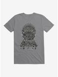 Game Of Thrones Episode Names Throne T-Shirt, STORM GREY, hi-res