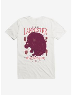 Game Of Thrones House Lannister Words T-Shirt, WHITE, hi-res