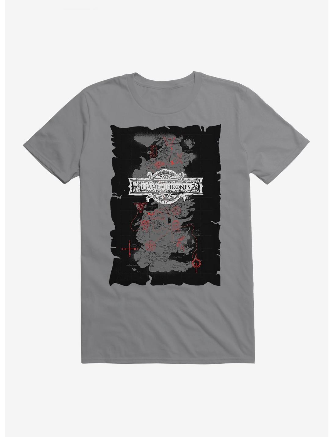 Game Of Thrones Map T-Shirt, , hi-res