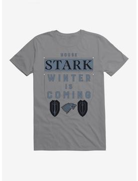 Game Of Thrones House Stark Words Script T-Shirt, STORM GREY, hi-res