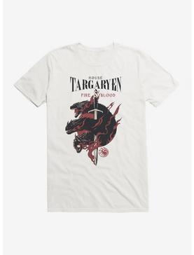 Game Of Thrones House Targaryen Words T-Shirt, WHITE, hi-res