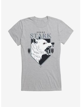 Game Of Thrones House Stark Direwolf Girls T-Shirt, HEATHER, hi-res