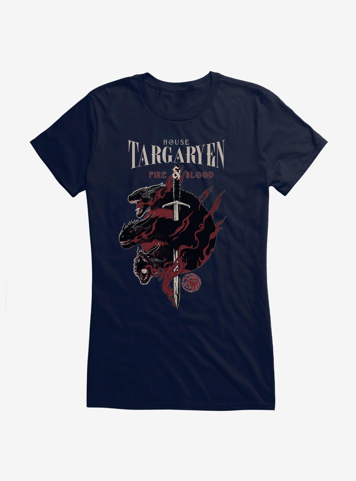 Game Of Thrones House Targaryen Words Girls TShirt Hot Topic