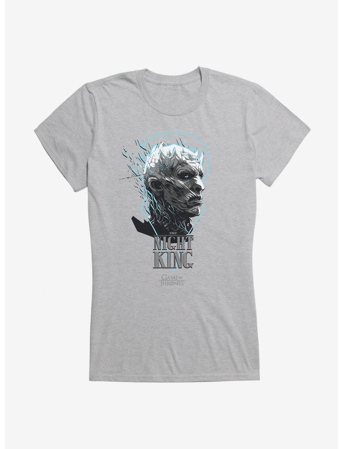 Game Of Thrones The Night King Glare Girls T-Shirt, HEATHER, hi-res