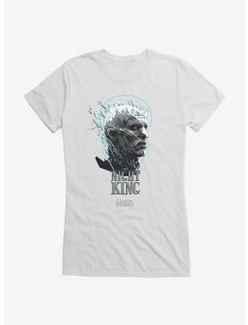 Game Of Thrones The Night King Glare Girls T-Shirt, WHITE, hi-res