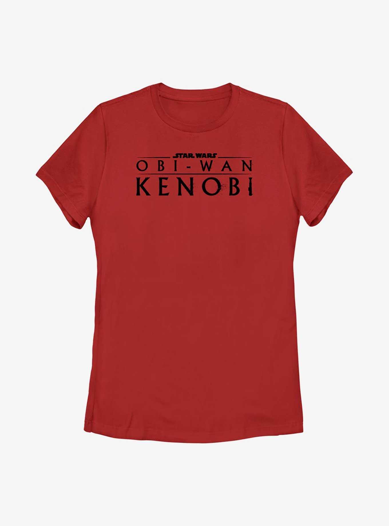 Star Wars Obi-Wan Kenobi Logo Weathered Womens T-Shirt, , hi-res