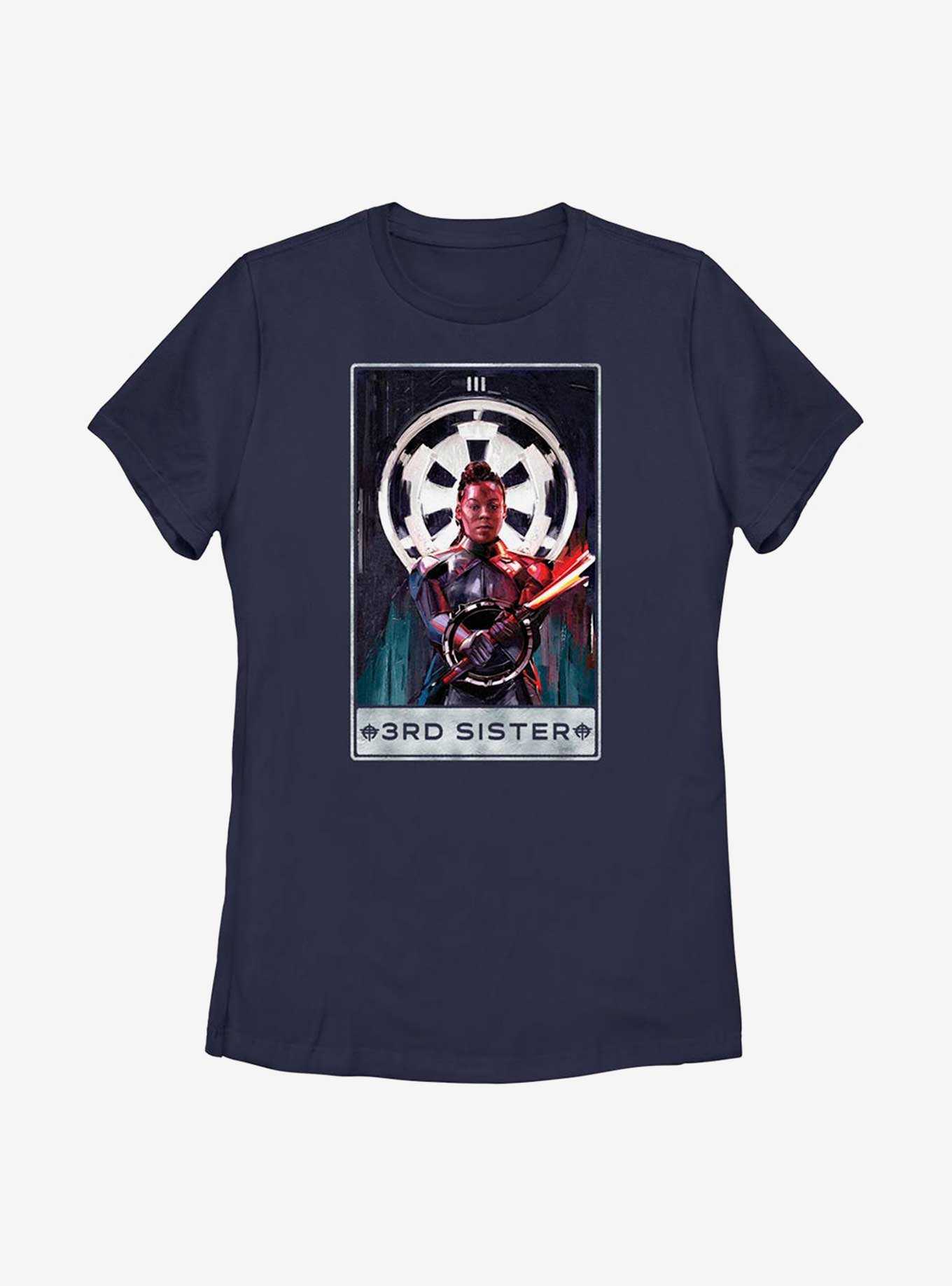 Star Wars Obi-Wan Kenobi 3rd Sister Tarot Card Womens T-Shirt, , hi-res