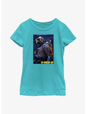Star Wars Obi-Wan Kenobi 5-NED-B Painting Youth Girls T-Shirt, TAHI BLUE, hi-res