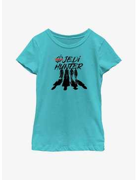 Star Wars Obi-Wan Kenobi Jedi Hunter Silhouettes Youth Girls T-Shirt, , hi-res