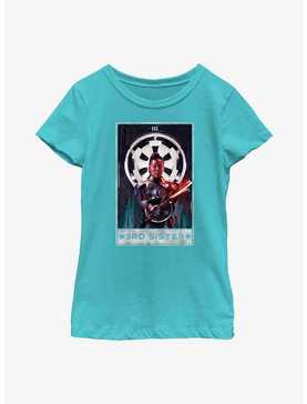 Star Wars Obi-Wan Kenobi 3rd Sister Tarot Card Youth Girls T-Shirt, , hi-res