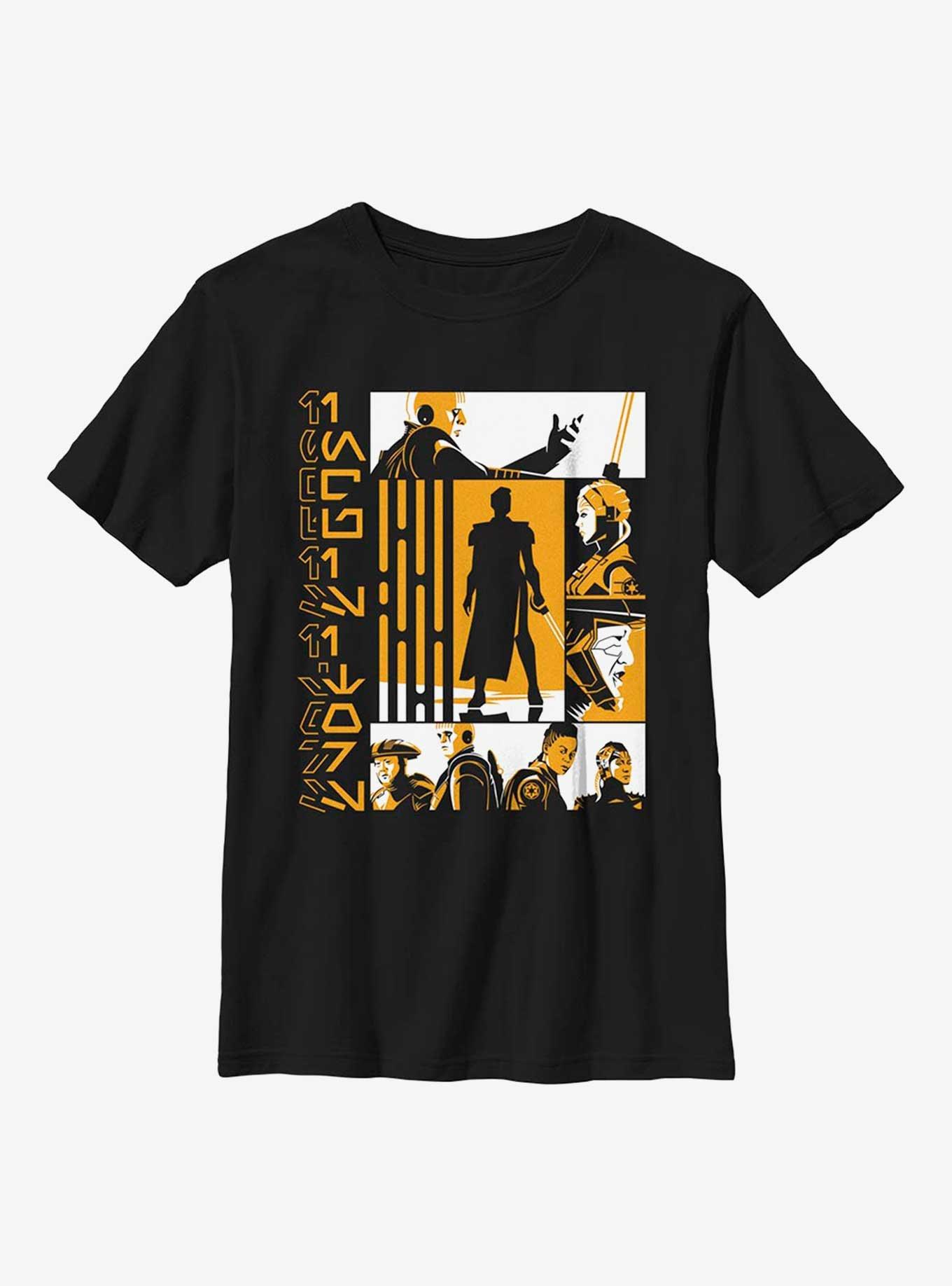 Star Wars Obi-Wan Kenobi Republic Panel Youth T-Shirt, , hi-res