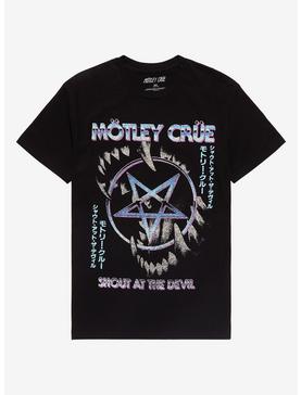 Motley Crue Shout At The Devil Kanji Boyfriend Fit Girls T-Shirt, , hi-res