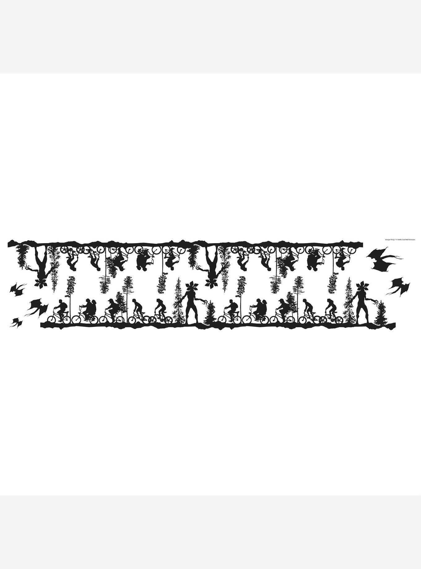 Stranger Things Forest Scene Peel & Stick Wall Decals, , hi-res