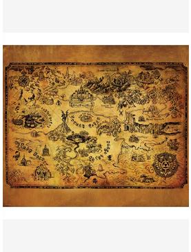 The Legend of Zelda Map Tapestry, , hi-res