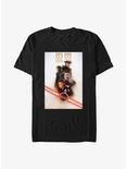 Star Wars Obi-Wan Kenobi Character Poster T-Shirt, BLACK, hi-res