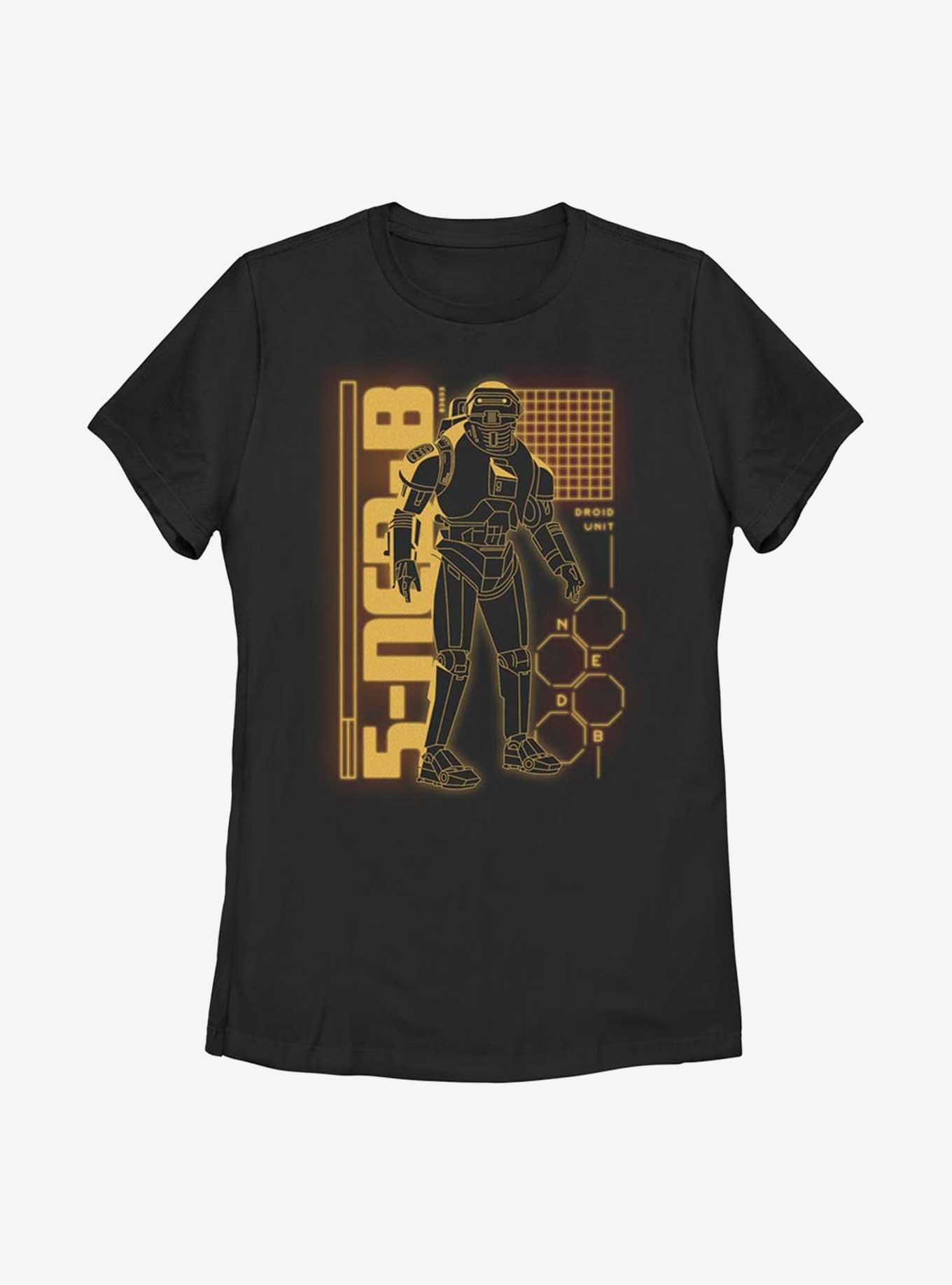 Star Wars Obi-Wan Kenobi 5-NED-B Droid Womens T-Shirt, , hi-res