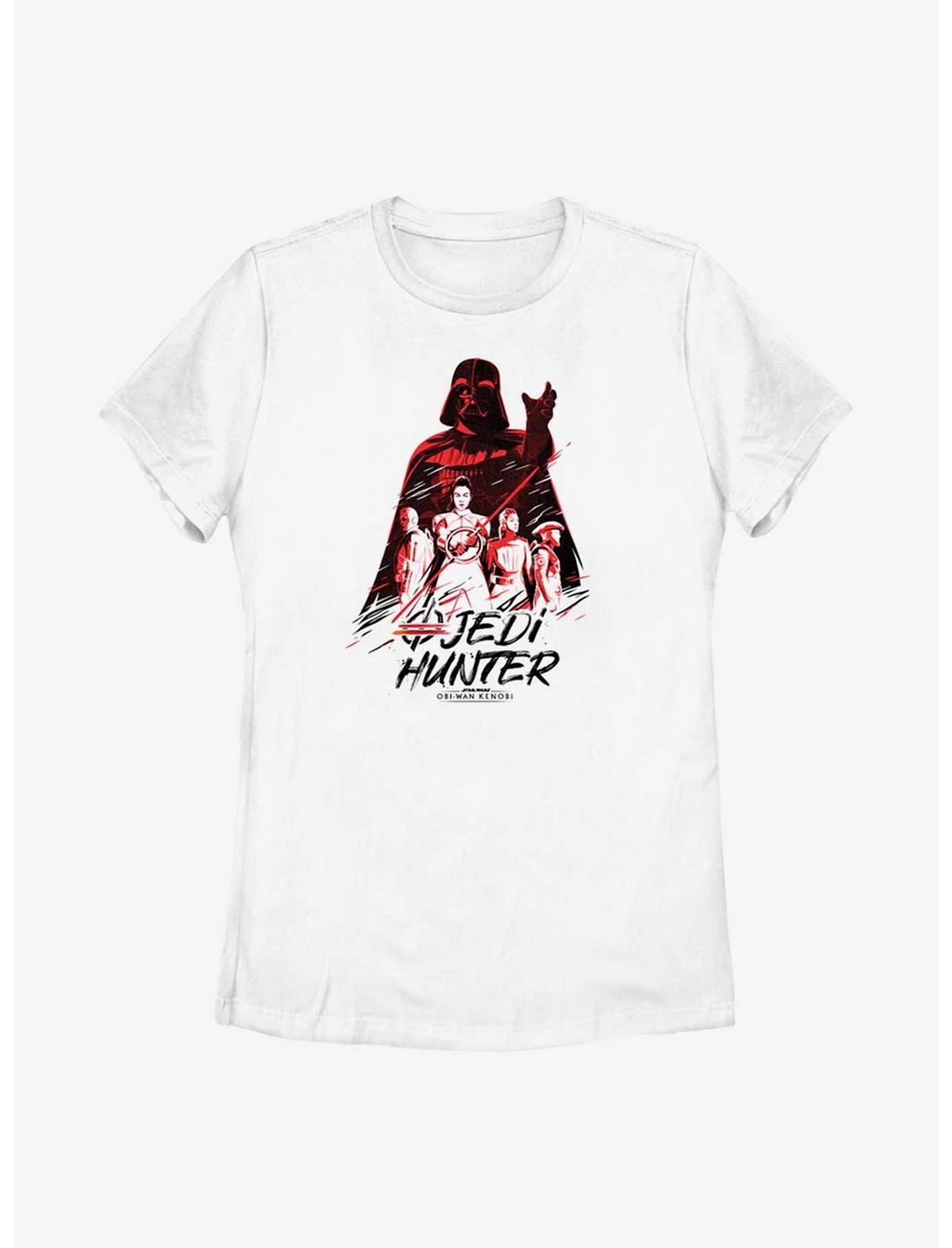 Star Wars Obi-Wan Kenobi Jedi Hunter Womens T-Shirt, WHITE, hi-res