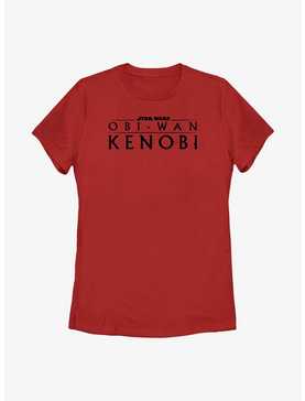 Star Wars Obi-Wan Kenobi Logo Weathered Womens T-Shirt, , hi-res