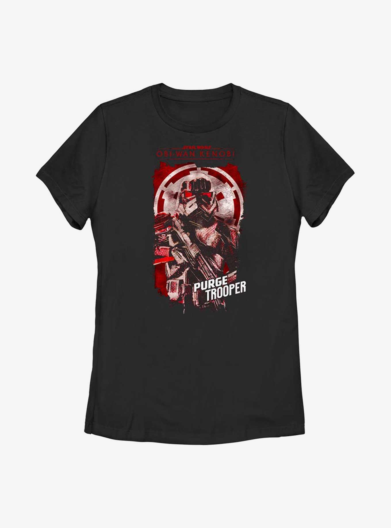 Star Wars Obi-Wan Kenobi Purge Trooper Womens T-Shirt, BLACK, hi-res