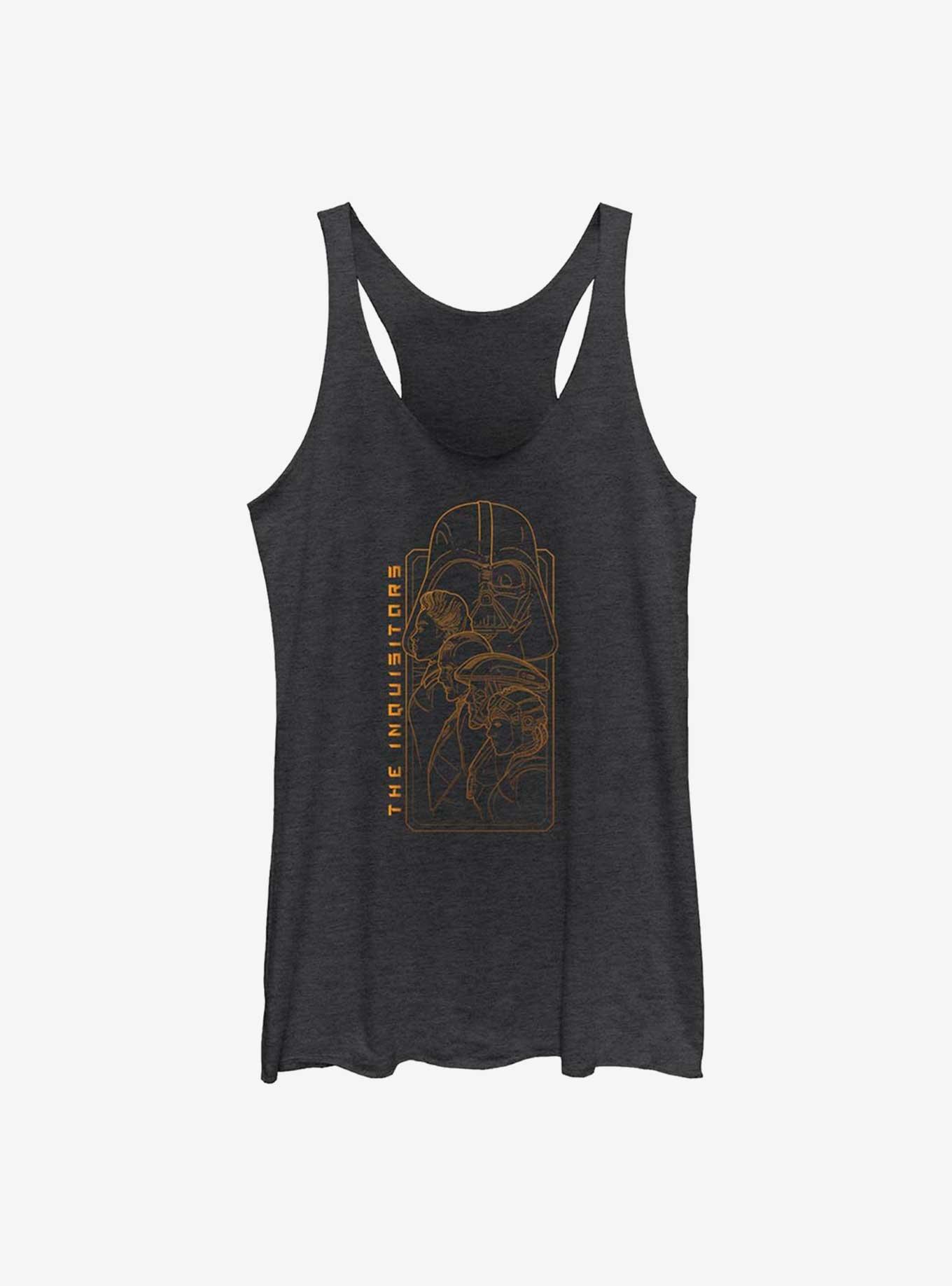 Star Wars Obi-Wan Kenobi Inquistors Boxup Womens Tank Top, BLK HTR, hi-res