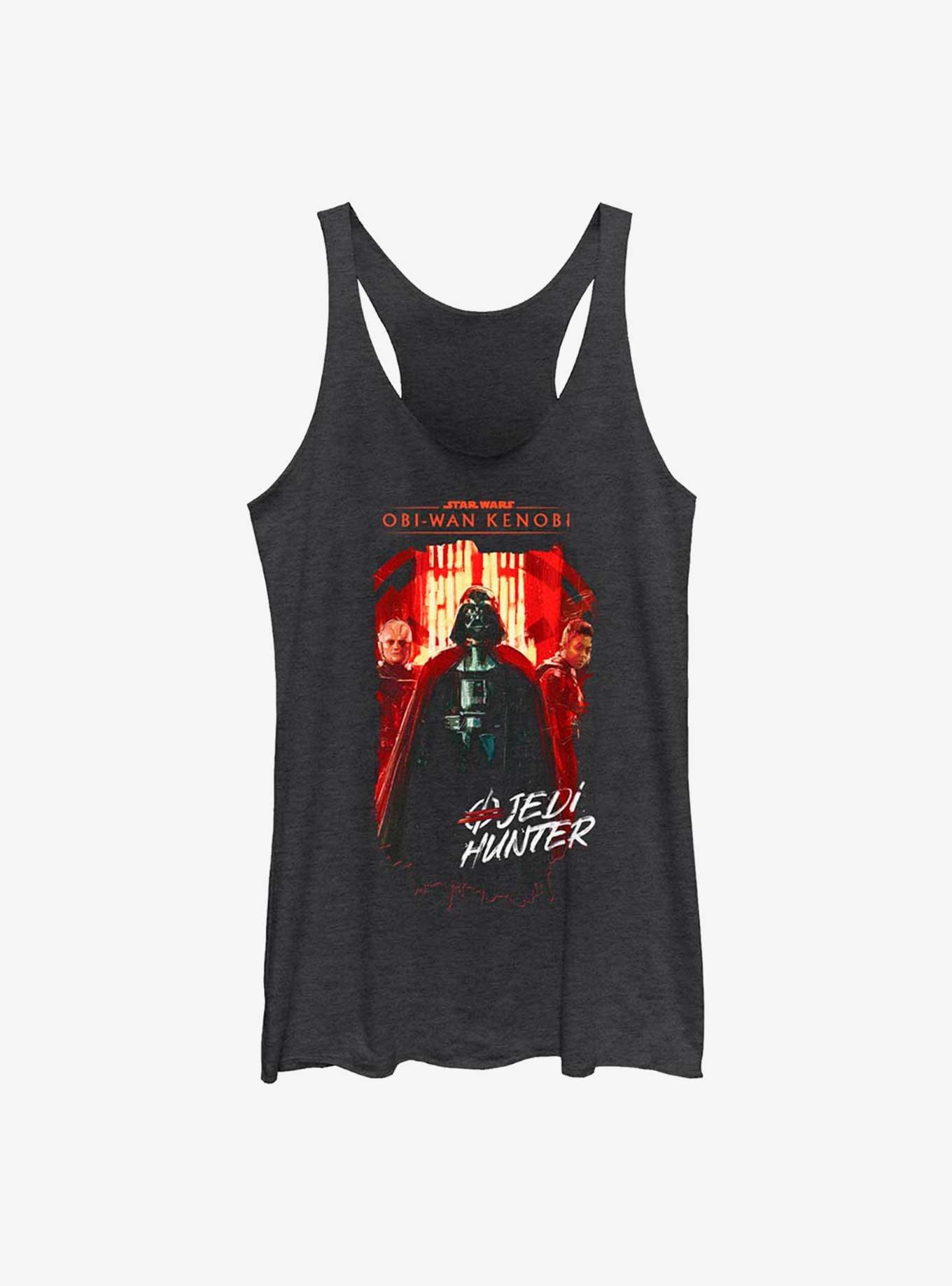 Star Wars Obi-Wan Kenobi Jedi Hunter Darth Vader And Inquistors Womens Tank Top, BLK HTR, hi-res