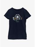 Star Wars Obi-Wan Kenobi Imperial Group Youth Girls T-Shirt, NAVY, hi-res