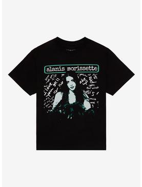 Alanis Morissette Portrait Boyfriend Fit Girls T-Shirt, , hi-res