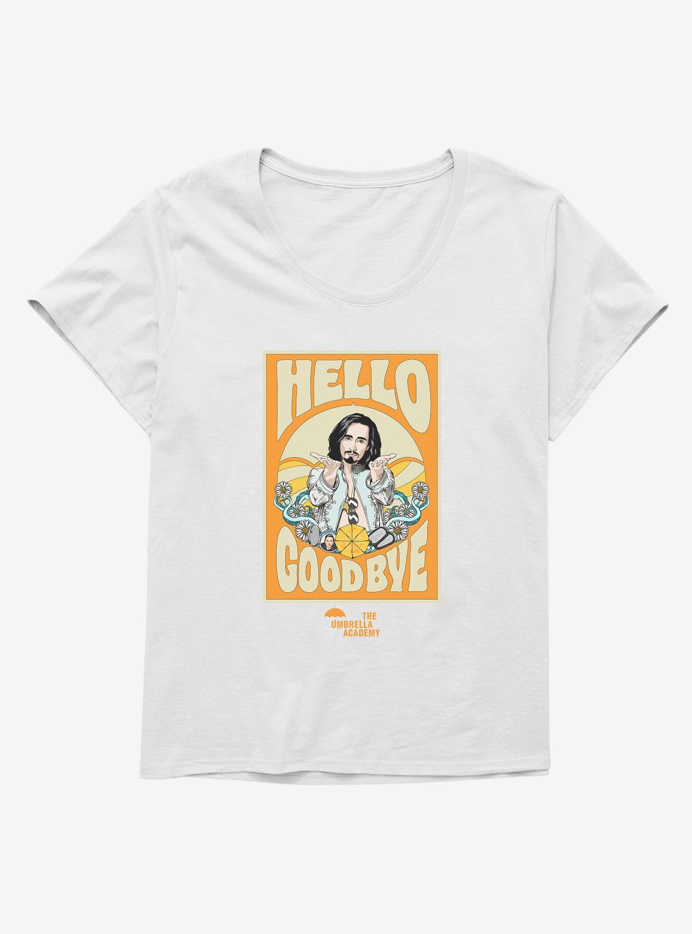 The Umbrella Academy Hello Goodbye Girls T-Shirt Plus Size, , hi-res