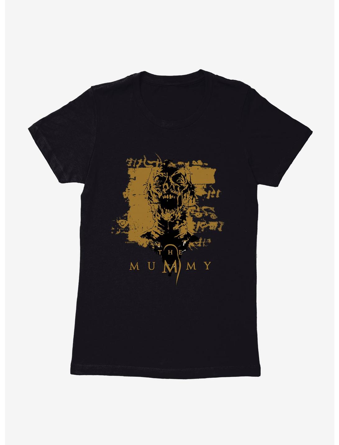 The Mummy Distressed Hieroglyphics Womens T-Shirt, , hi-res