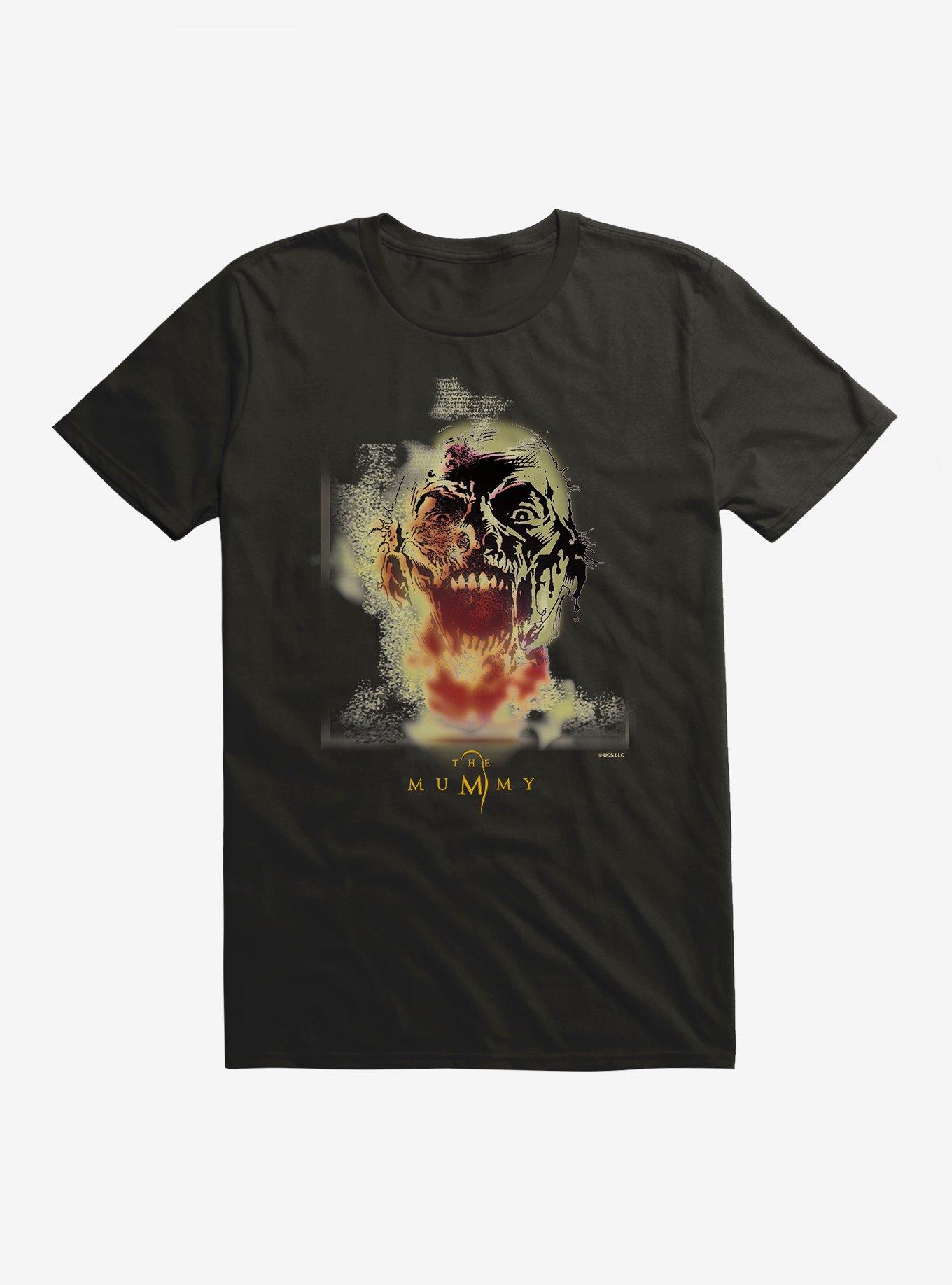 The Mummy Disintegrating Face T-Shirt, , hi-res