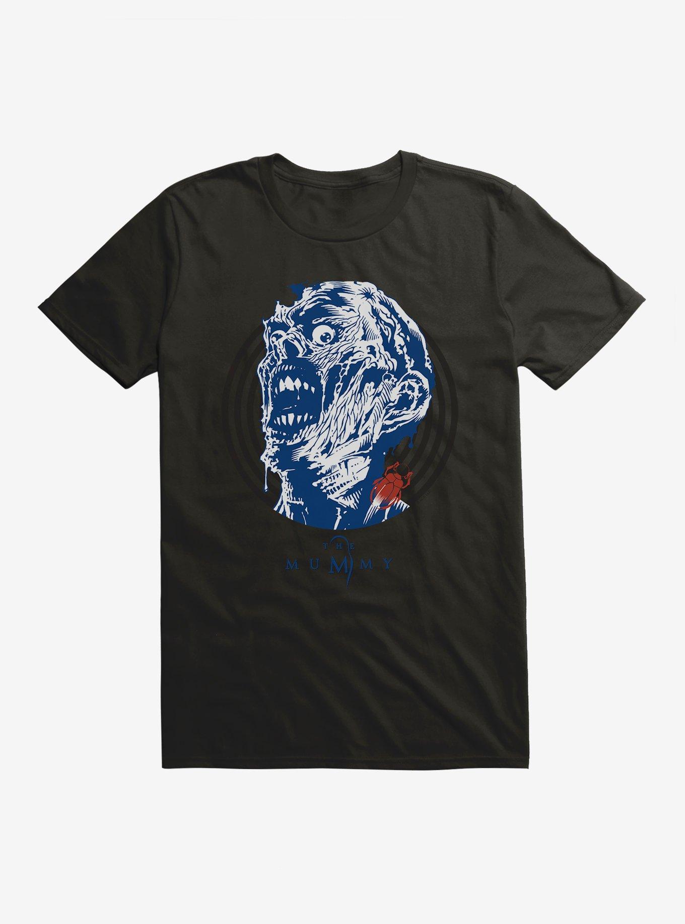 The Mummy Scarab Face T-Shirt, , hi-res