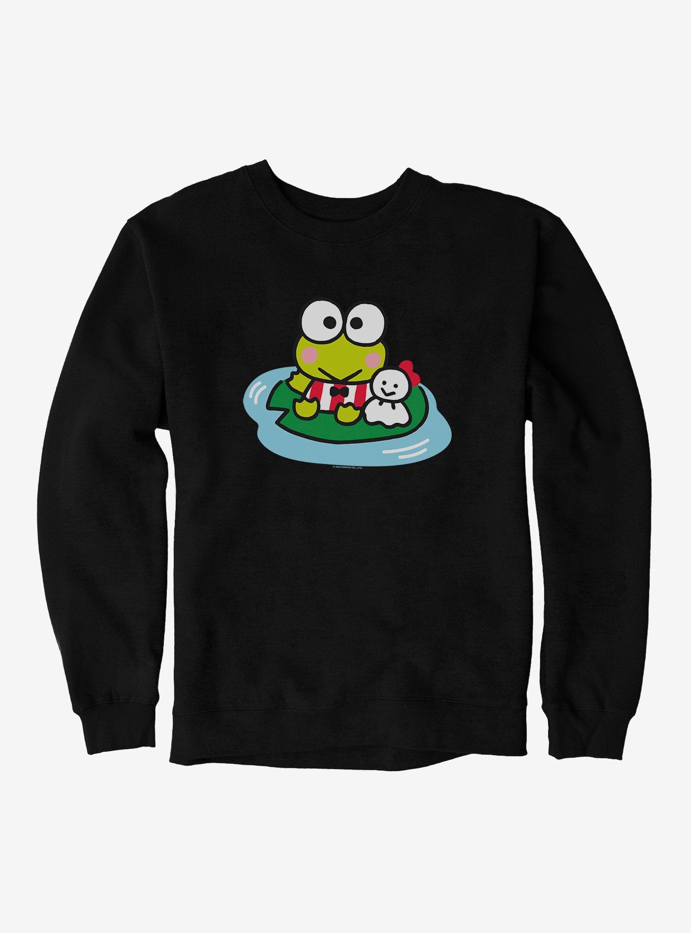 Keroppi & Teru Teru Sitting Sweatshirt, , hi-res