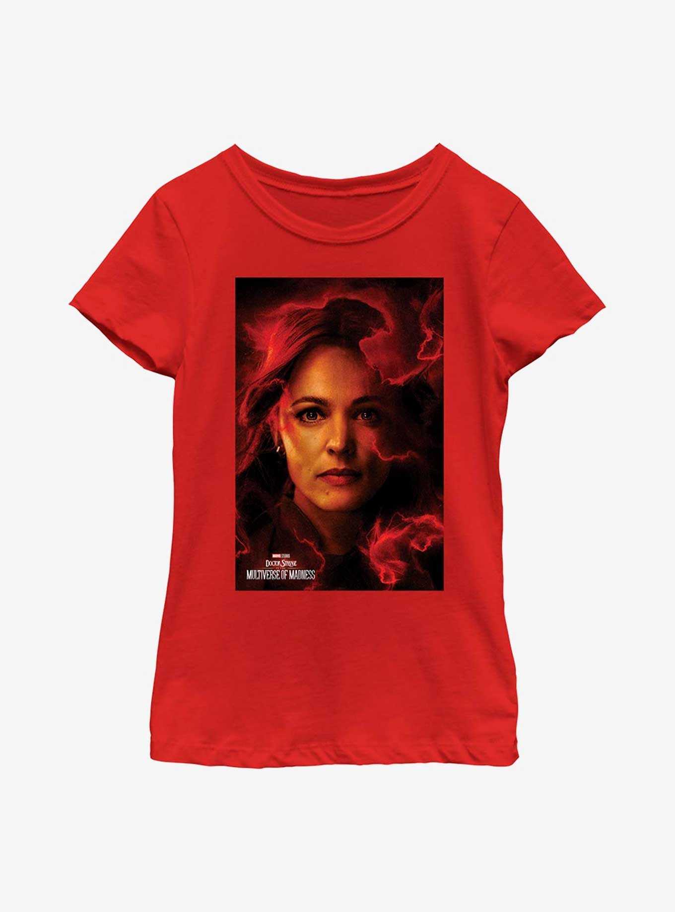 Marvel Doctor Strange In The Multiverse Of Madness Christine Palmer Poster Youth Girls T-Shirt, , hi-res