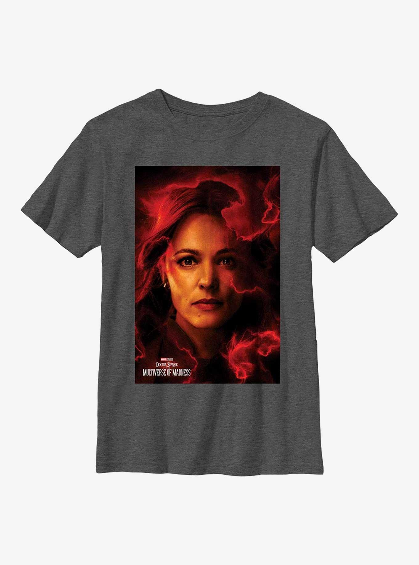 Marvel Doctor Strange In The Multiverse Of Madness Christine Palmer Poster Youth T-Shirt, CHAR HTR, hi-res