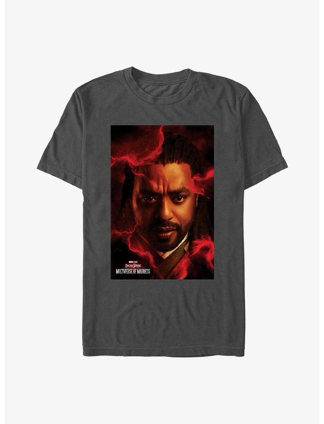 Marvel Doctor Strange In The Multiverse Of Madness Mordo Poster T-Shirt, CHARCOAL, hi-res